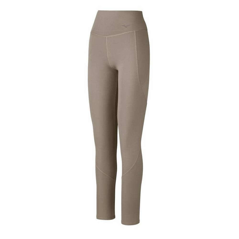 Mizuno Women's Full Length Instinct Tights Khaki (530108-SPY)